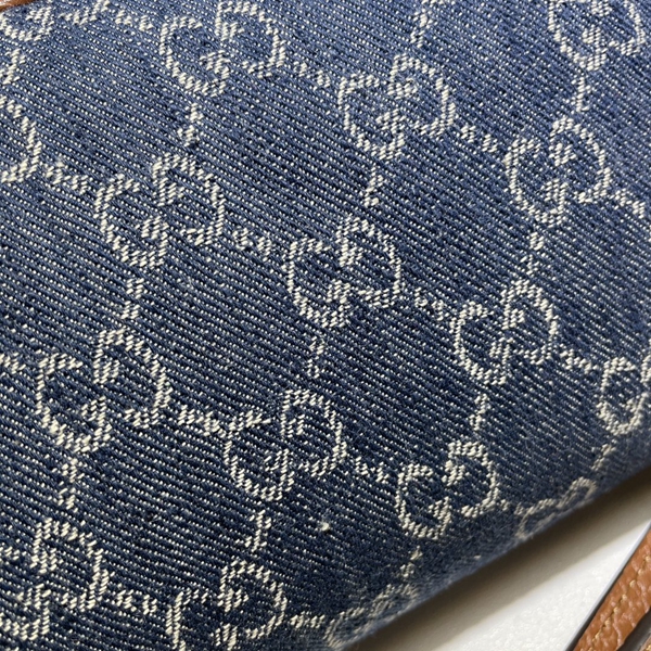 グッチバッグ角部分ディテール